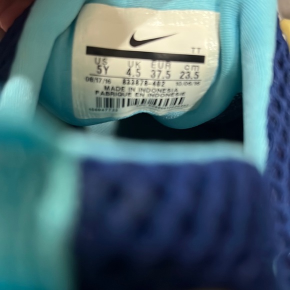 Nike Presto (GS) Sz 5Y Blue Binary Sky Vivid # 833878-402 - Picture 5 of 6